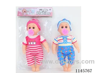 12 inch 28 cm 5 jointed hollow body doll + pacifier + IC (AG13 * 2) two mixes