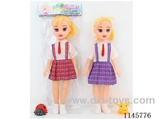 14’ 33cm 5 jointed Empty Body Doll + BB Whistle Animals Mixed Pack