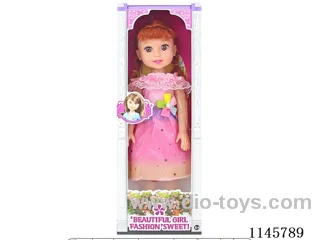 18 inch 40cm 5 jointed hollow body musical doll