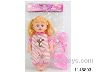 14 inch 30 cm 5 joints empty female doll + blister accessories + IC (AG13 * 2)