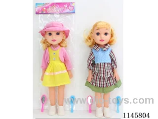18 inch 40 cm 5 joints empty female doll + comb mirror + IC (AG13 * 2) two mixed packages