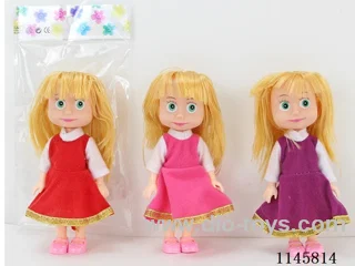 6’ 16cm 5 jointed solid body Masha dolls mix and match