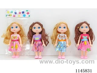 6’ 15cm 5 jointed solid dolls mixed bag