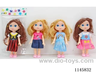 6’ 15cm 5 jointed solid doll mixed bag