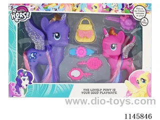 Pony Paulie+Bag+Hat+Mirror+Comb+Hair+Accessories