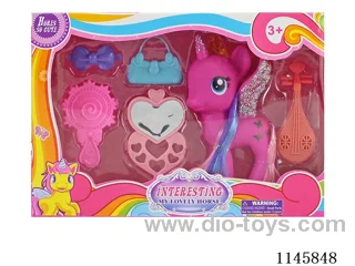 Large Ponybaby+Bag+Hat+Love+Mirror+Combs+Hair+Accessories+Pipes
