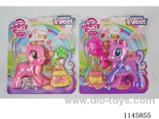 Pony Pauli + accessories + bag two mixes