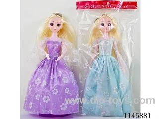 11.5’ Solid 9 Articulated Barbie 2-Pack with Keyring