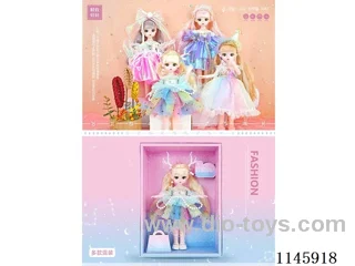 12’ 30cm 21 jointed solid doll + headdress mix & match