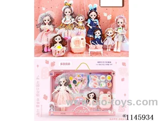 12/6 inch 30/16 cm 21 jointed dolls variety of mixes