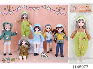 12’ 30cm 21 jointed solid dolls Mix & Match