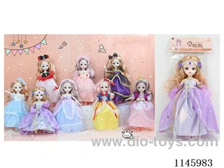 12’ 30cm 21 jointed solid doll Mixed Size