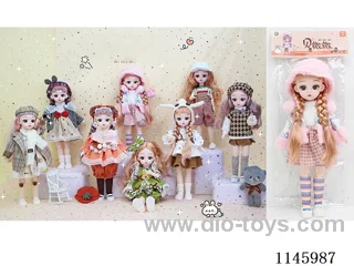 12’ 30cm 21 jointed solid dolls Mix & Match