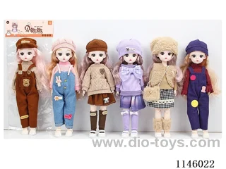 12’ 30cm 21 jointed solid doll mix and match