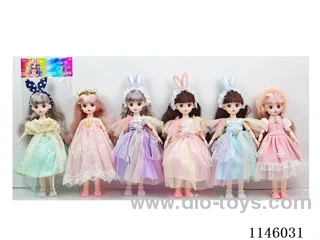 12’ 30cm 21 jointed solid doll mixed bag