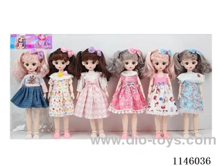 12’ 30cm 21 jointed solid doll mix and match