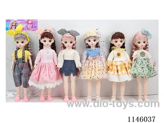 12’ 30cm 21 jointed solid doll mix and match