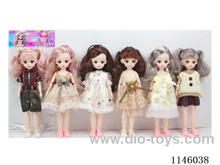 12’ 30cm 21 jointed solid doll mix and match