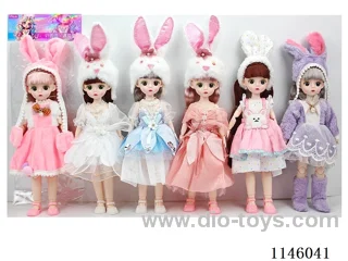 12’ 30cm 21 jointed solid doll mix and match