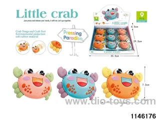 Pressing small crabs