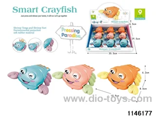 Pressing the crayfish