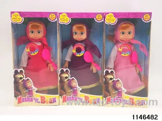 14 inch doll set with music IC