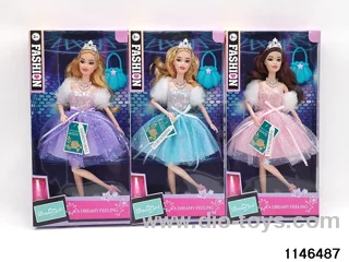 11.5 inch 11 jointed doll set