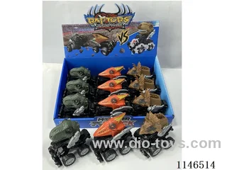 Inertia Bouncing Dinosaur(9pcs in a box)