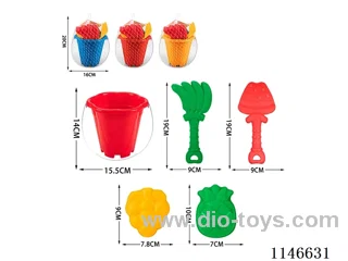 Beach Bucket (Flower Bucket) Set 5pcs