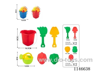 Beach Bucket (Love Bucket) Set 6pcs