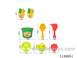 Beach Bucket Set 6pcs