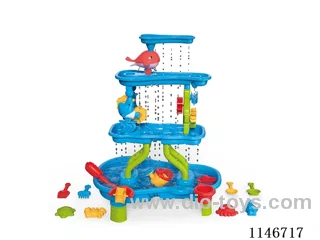 Beach toy table