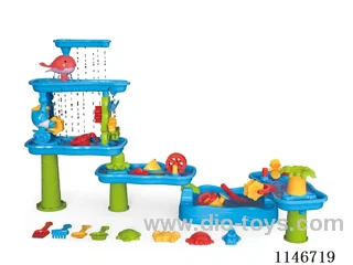 Beach toy table