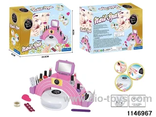 Manicure table with nail grinder and dryer