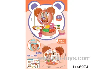 Cartoon Tableware Shoulder Bag