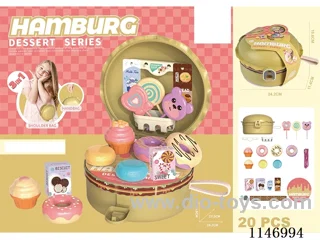 Round Burger Ice Cream Tote