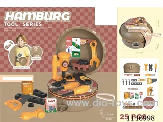 Round Burger Tool Tote