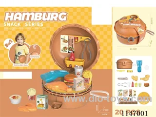 Round Burger McDonald's Tote Bag