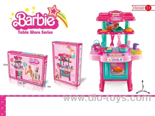 kitchenware set with light and music 33pcs