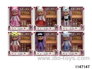 10 inch musical doll set