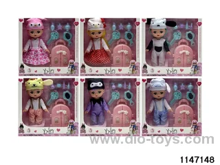 10 inch musical doll set