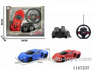 4ch RC Lacon 1:16 black window new box (steering wheel power sensing with foot pedal, NOT INCLUDED BATTERY, body 4pcs AA battery bit, RC 2pcs AA battery bit.)
