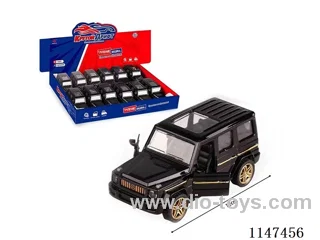 1:32 alloy car models pull back car (Mercedes-Benz big G) black gold