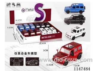 Alloy pull back Mercedes-Benz Big G12PCS (single price)
