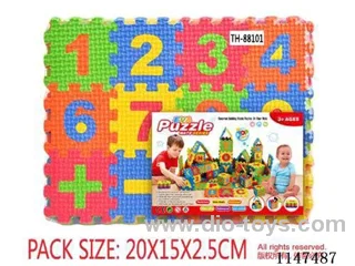 EVA Numbers & Arithmetic Symbols Puzzle 36pcs