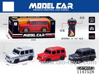 2ch Mercedes RC car not included battery 3 colours