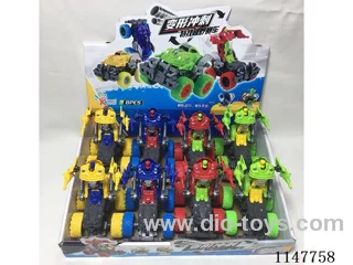 Bouncing Robot Transformer Car
