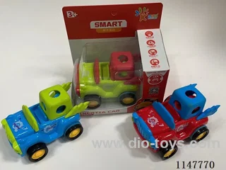 Square Rattle Car