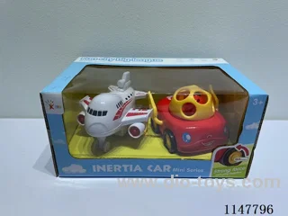 Inertia airliner / soft plastic car