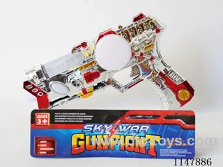 4-Light Flashing Gun(Plating+Painting)